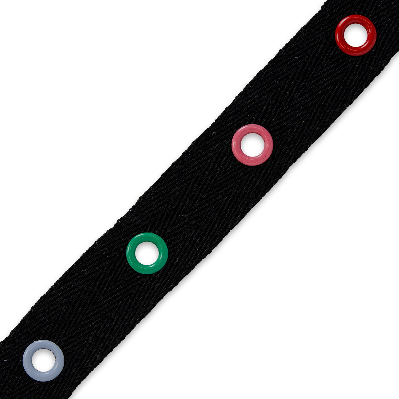 5 Yards of Othello Cotton tape with Multi Colors eyelets | 5 yard cut